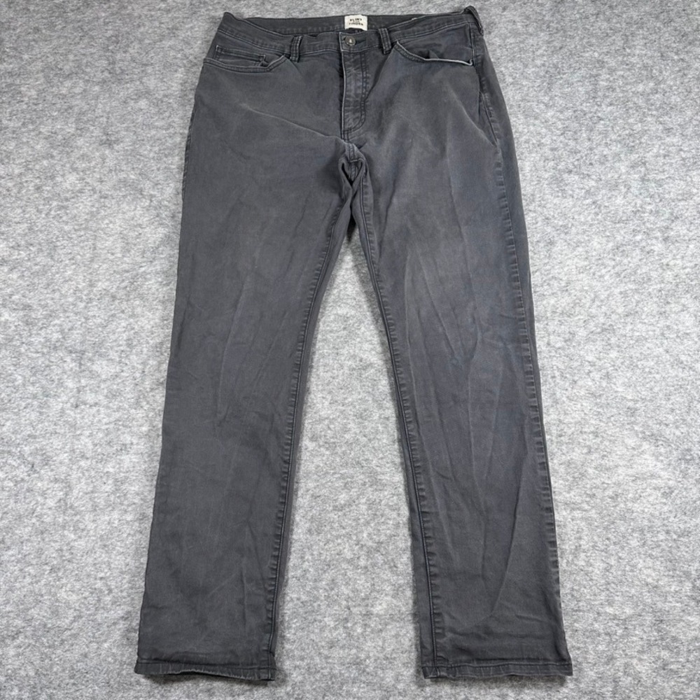 Flint and Tinder Slim Fit Pants Grey Casual Workwear 365 Chino Mens 34x30